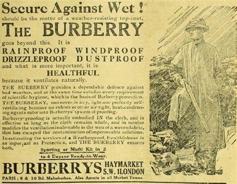 thomas burberry label|when was burberry founded.